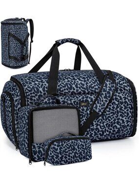 Women's 4-in-1 Backpack Convertible Garment Bag for Travel, 50L